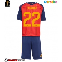 Otroške Nogometnih dresov Španija Pau Cubarsi #22 Domači SP 2026 Kratki rokavi (+ hlače)